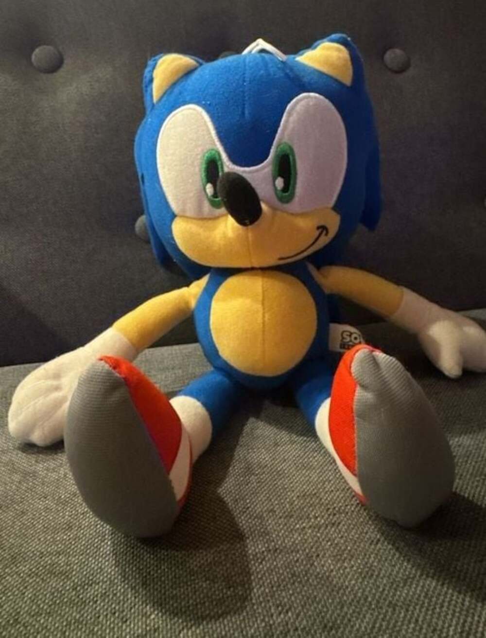 Sonic the Hedgehog Sega Toy Factory 12" Plush Stuffed Toy Hangable